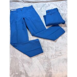 Lot of 2 Workrite Nomex FR Gold Standard Flame Resistant Work Pants Blue 32x30
